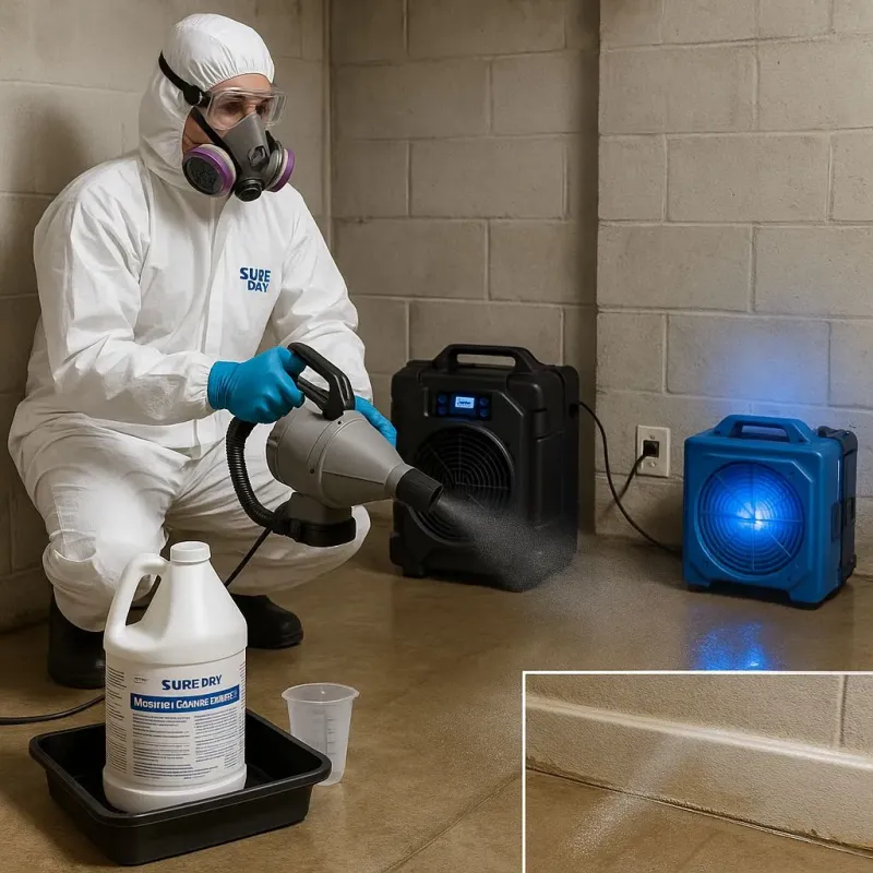 Sanitization and Odor Removal process in Howard County, MO